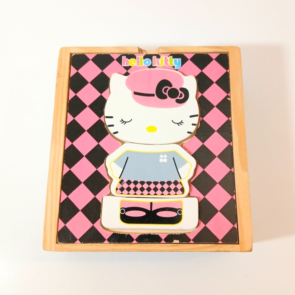 VTG Hello Kitty Wood Puzzle